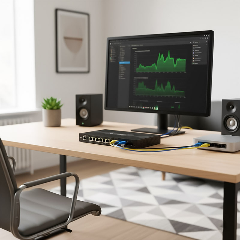 Cân bằng tải Ubiquiti EdgeRouter 12 ER-12...