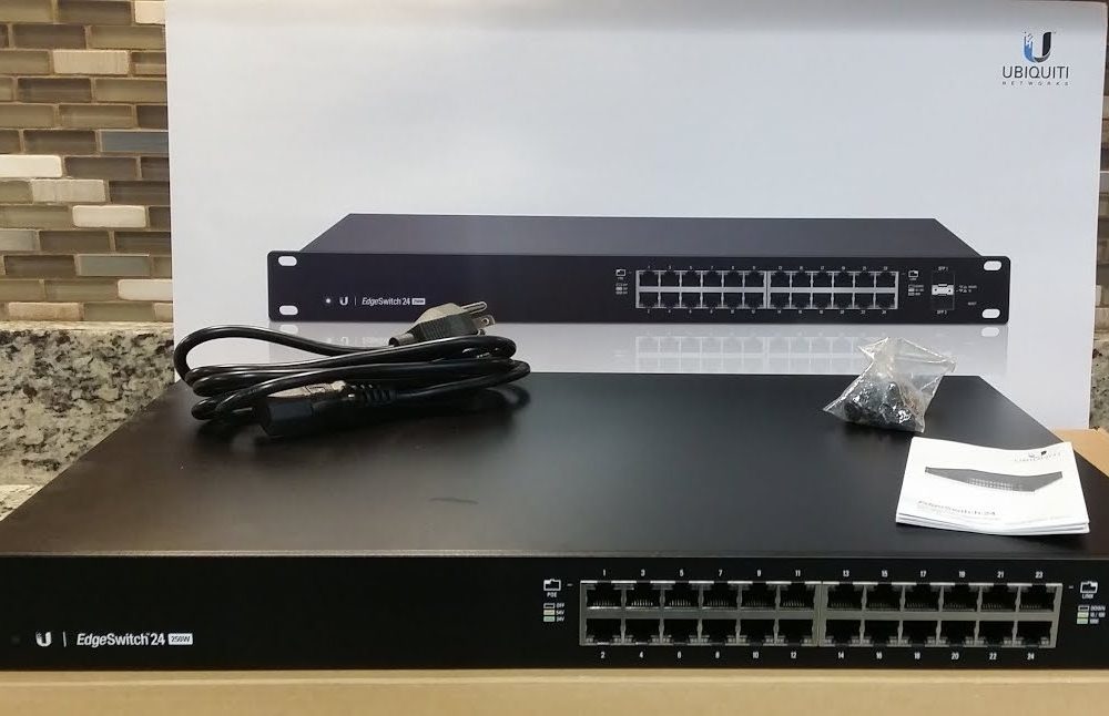 Switch chia mạng Ubiquiti 24 port ES-24-500W