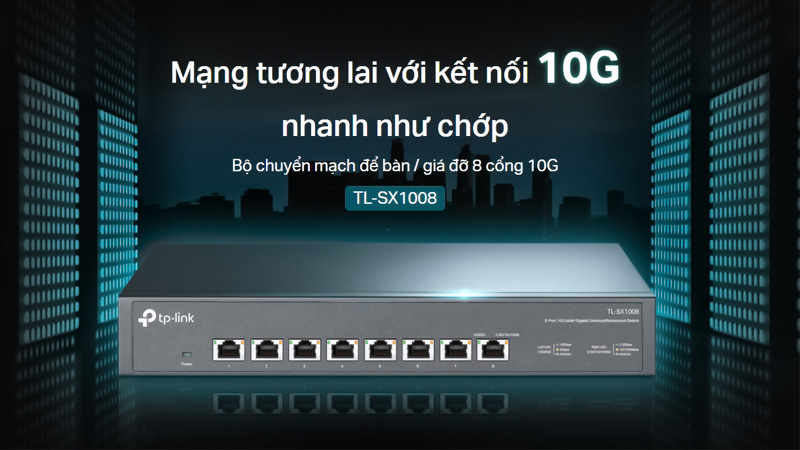 Switch chia mạng TP-link TL-SX1008