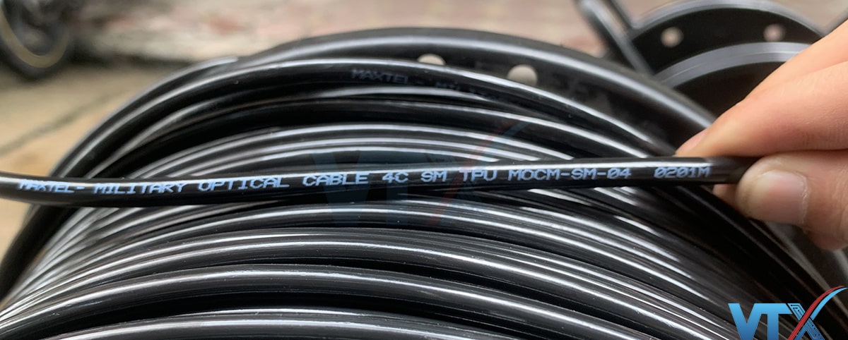 Đặc điểm của cáp quang dã chiến