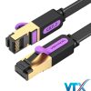 Dây nhảy mạng dẹt Cat7 SSTP 10M Vention ICABL