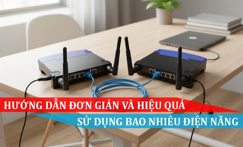 Hướng dẫn đơn giản và hiệu quả Kết nối 2 modem wifi bằng dây