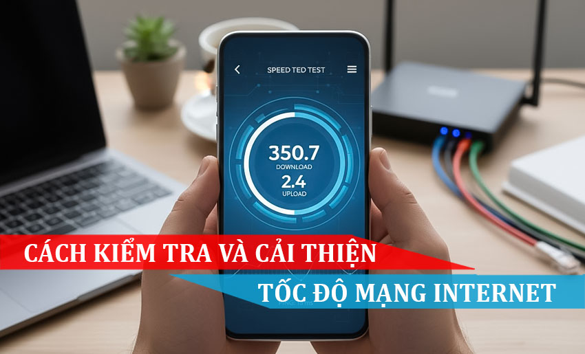 Cách kiểm tra và cải thiện tốc độ mạng Internet