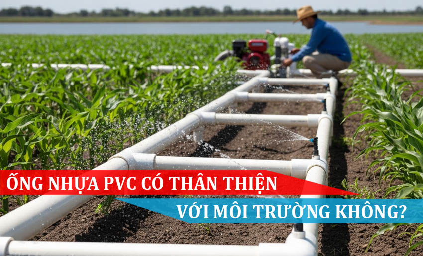 Ống nhựa PVC có thân thiện với môi trường không