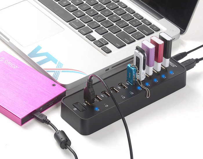 Hub USB có nguồn phụ