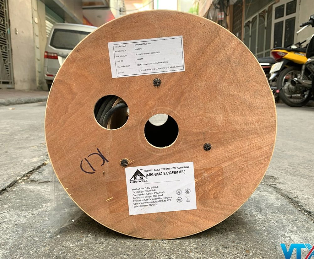 Cáp Đồng Trục Hosiwell D-RG6-S60-E E138991