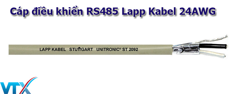 Cáp điều khiển RS485 Lapp Kabel 24AWG 1 Pair | PN : 3800765