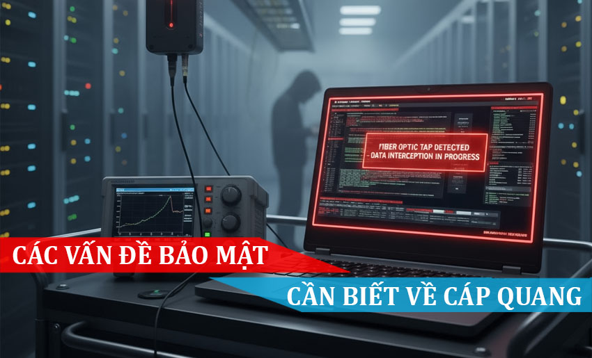 Các vấn đề bảo mật cần biết về cáp quang