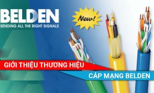 Giới thiệu thương hiệu cáp mạng BELDEN