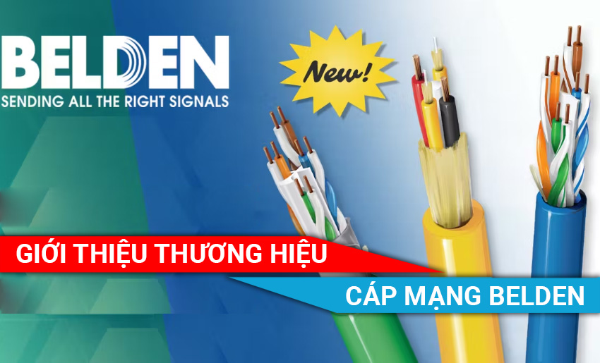 Giới thiệu thương hiệu cáp mạng BELDEN