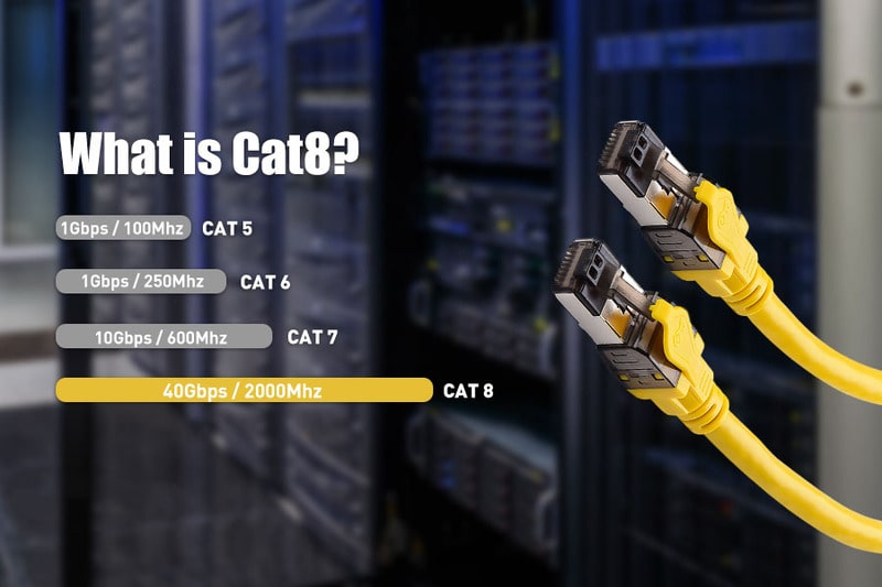 Dây cáp mạng Cat8 là gì?
