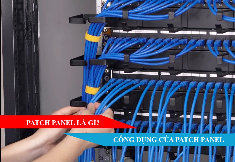 Patch Panel là gì? Công dụng của Patch Panel trong hạ tầng mạng