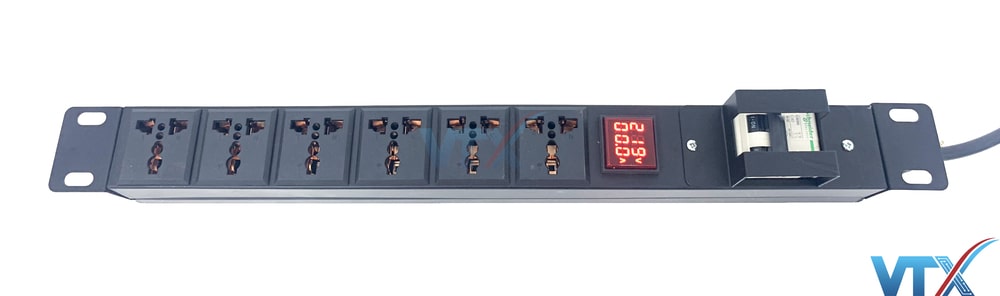 Thanh nguồn PDU 6 Port đa năng (6)