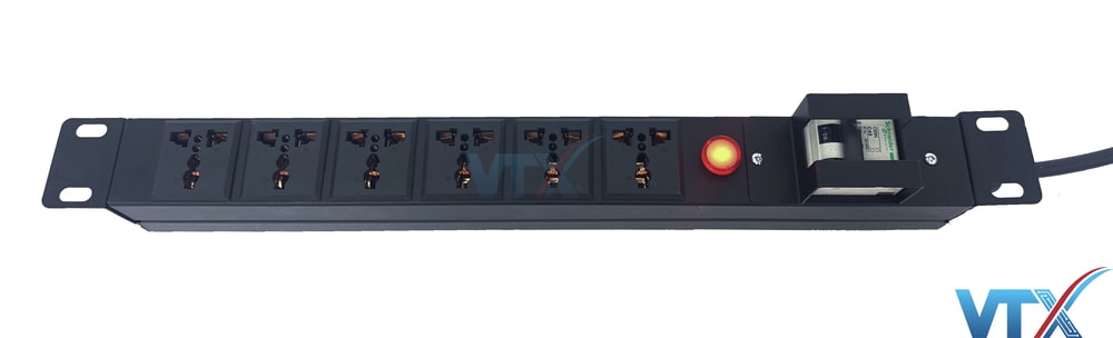Thanh nguồn PDU 6 Port đa năng
