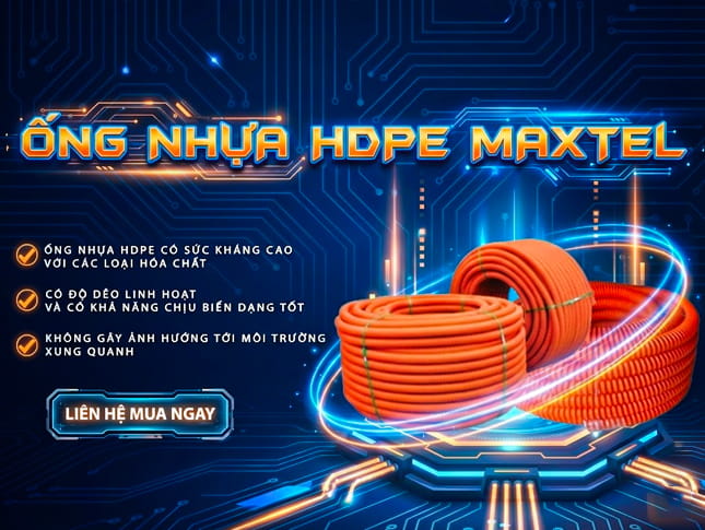 banner ống nhựa gân xoắn hdpe