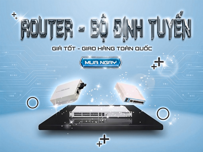 banner router - bộ định tuyến