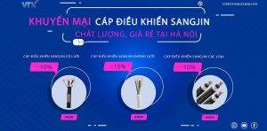 Khuyến mại cáp điều khiển sangjin