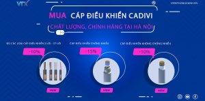 Khuyến mại cáp điều khiển Cadivi