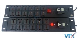 thanh nguồn PDU 12 ổ cắm đa năng