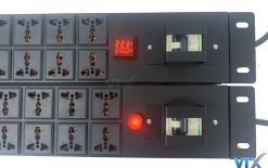 thanh nguồn PDU 12 ổ cắm đa năng