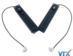 thanh nguồn PDU 12 ổ cắm đa năng