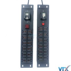 thanh nguồn PDU 12 ổ cắm đa năng