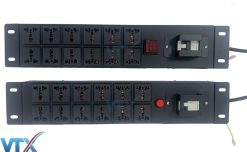 thanh nguồn PDU 12 ổ cắm đa năng