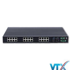 Switch công nghiệp UPCOM 24 cổng RJ45 10-100M + 4 cổng SFP Gigabit IES1028-4GS