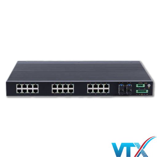 Switch công nghiệp UPCOM 24 cổng RJ45 10-100M + 4 cổng SFP Gigabit IES1028-4GS
