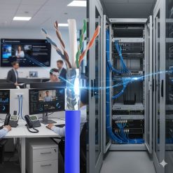 Ứng dụng của Dây cáp mạng Cat6A FTP PANDUIT PFL6X04BU-CEG