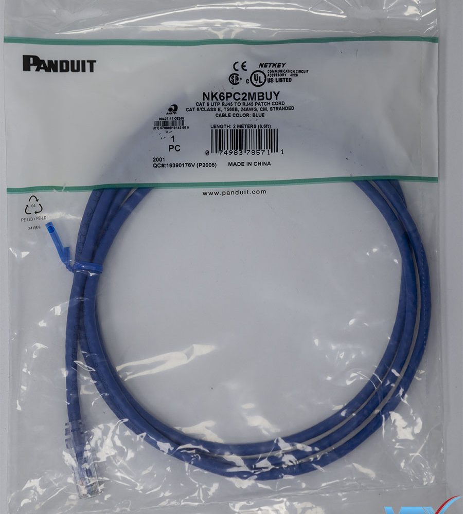 dây nhảy mạng Cat6 UTP PANDUIT NK6PC2MBUY