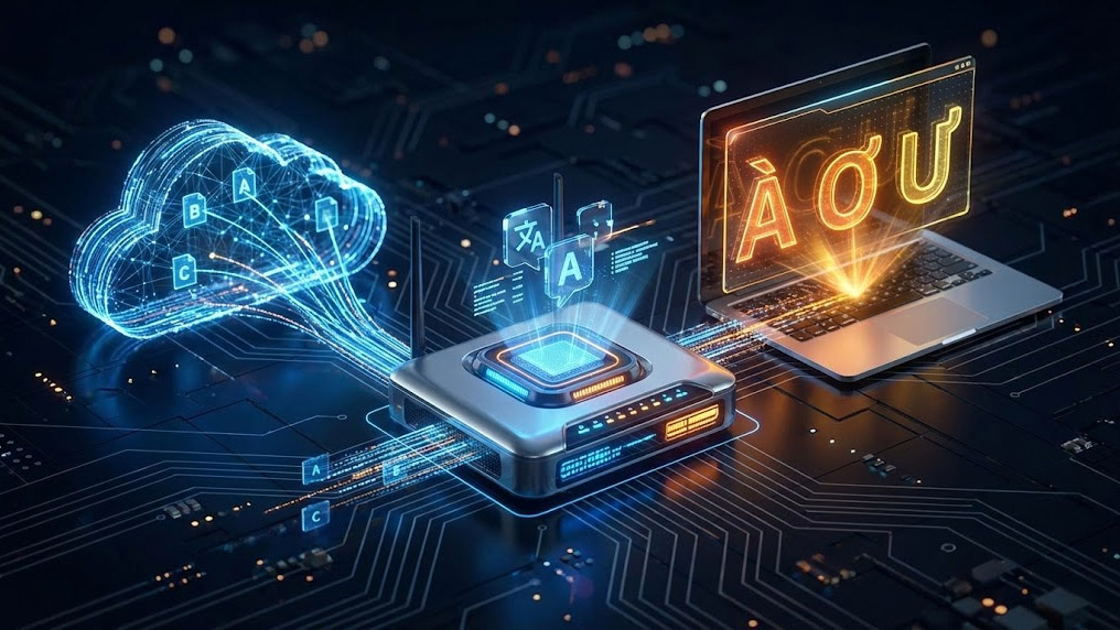 modem như một phiên dịch viên