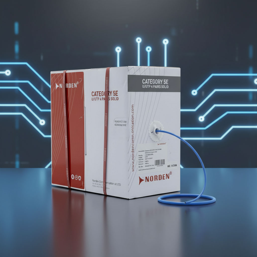 Dây cáp mạng Cat5e U/UTP 4 Pair NORDEN 112-40001104BL
