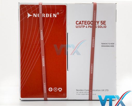 Dây cáp mạng Cat5e UUTP 4 Pair NORDEN 112-40001104BL (3)