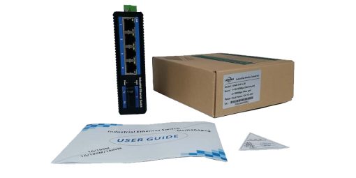 PIES105-F Switch PoE công nghiệp UPCOM - 4 cổng 10-100M Base-T(X) PoE + 1 cổng 100Base-FX (Không quản lý)