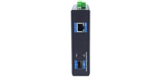 PIMC201-SFP Switch PoE công nghiệp UPCOM 1 cổng PoE 10-100-1000M Base-T(X) + 1 cổng SFP Gigabit (không quản lý)