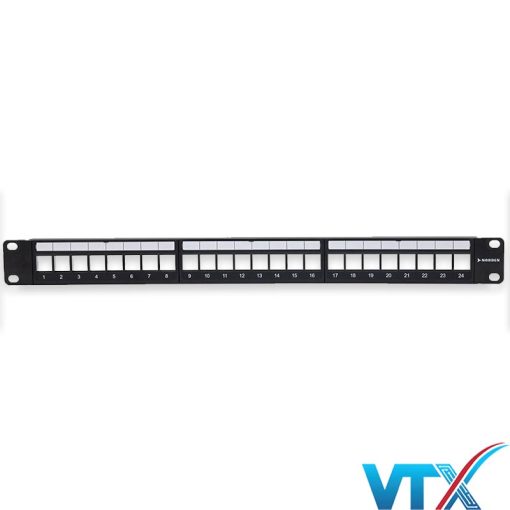 Patch Panel Cat6 UTP 24 Port NORDEN 121-01P18124B (1)