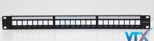 Patch Panel Cat6 UTP 24 Port NORDEN 121-01P18124B (2)