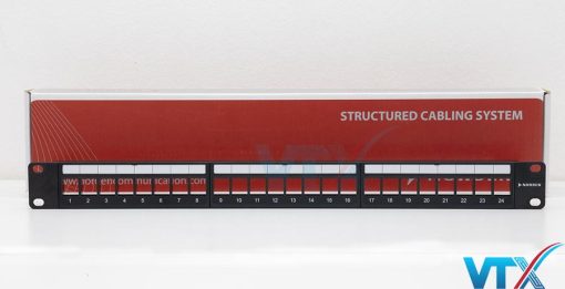 Patch Panel Cat6 UTP 24 Port NORDEN 121-01P18124B (8)
