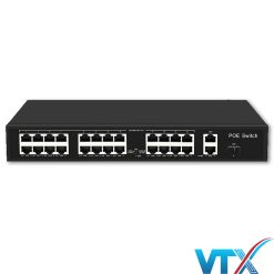 Switch PoE UPCOM POE3024-2G-GS 24 cổng PoE 10/100M