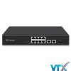 Switch PoE UPCOM POE308-2G-GS 8 cổng 10-100M + 2 cổng Uplink 1000M + 1 cổng Gigabit SFP
