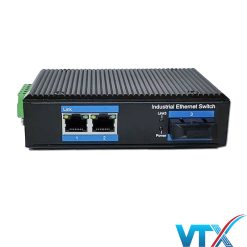 Switch PoE công nghiệp UPCOM PIMC102 2 RJ45 10/100