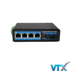 Switch PoE công nghiệp UPCOM PIES105-F - 4 cổng 10-100M Base-T(X) PoE + 1 cổng 100Base-FX (Không quản lý)