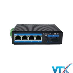 Switch PoE công nghiệp UPCOM PIES205G-GF-4P 4 cổng 10-100-1000M Base-T(X) + 1 cổng 1000Base-FX