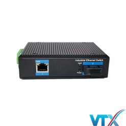 Switch PoE công nghiệp UPCOM PIMC101 - 1 cổng 10-100M Base-T(X) + 1 cổng 100Base-FX (được quản lý)