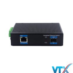 Switch PoE công nghiệp UPCOM PIMC201-SFP 1 cổng PoE 10-100-1000M Base-T(X) + 1 cổng SFP Gigabit (không quản lý)