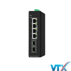 Switch PoE công nghiệp bt-90W UPCOM PIES106G-2GS-4P-BT 4 cổng PoE RJ45 + 2 cổng SFP Gigabit (có quản lý)