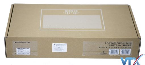 Switch chia mạng Cisco 8 cổng Ethernet Gigabit + 2 cổng kết hợp SFPGigabit Ethernet - CBS250-8P-E-2G (18)