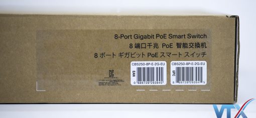 Switch chia mạng Cisco 8 cổng Ethernet Gigabit + 2 cổng kết hợp SFPGigabit Ethernet - CBS250-8P-E-2G (20)