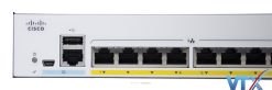 Switch chia mạng Cisco 8 cổng Ethernet Gigabit + 2 cổng kết hợp SFPGigabit Ethernet - CBS250-8P-E-2G (3)